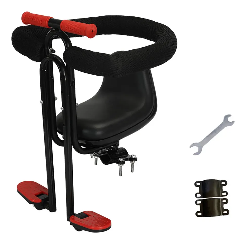 Asiento de seguridad infantil delantero para bicicleta