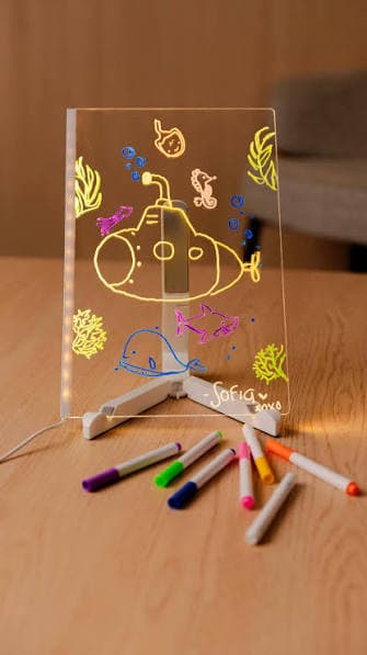Lámpara Acrílica Personalizable - Diseño Único