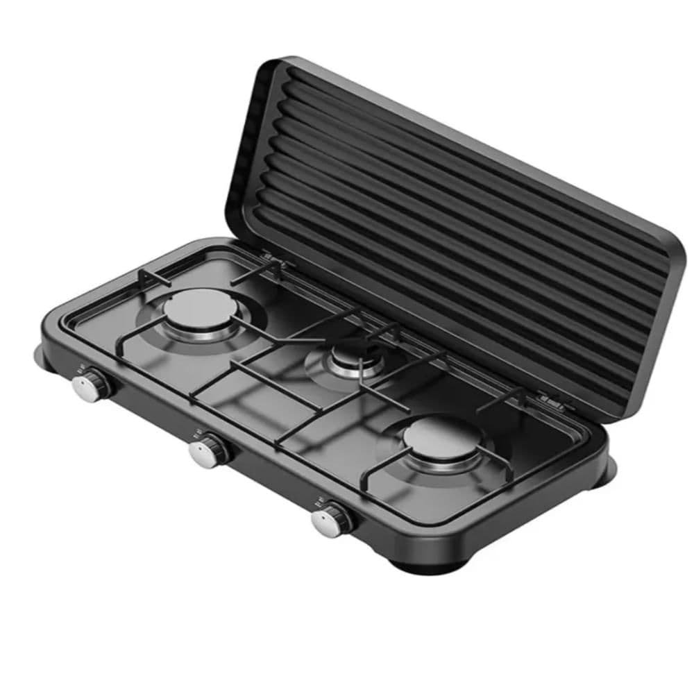 Estufa 3 puestos portatil