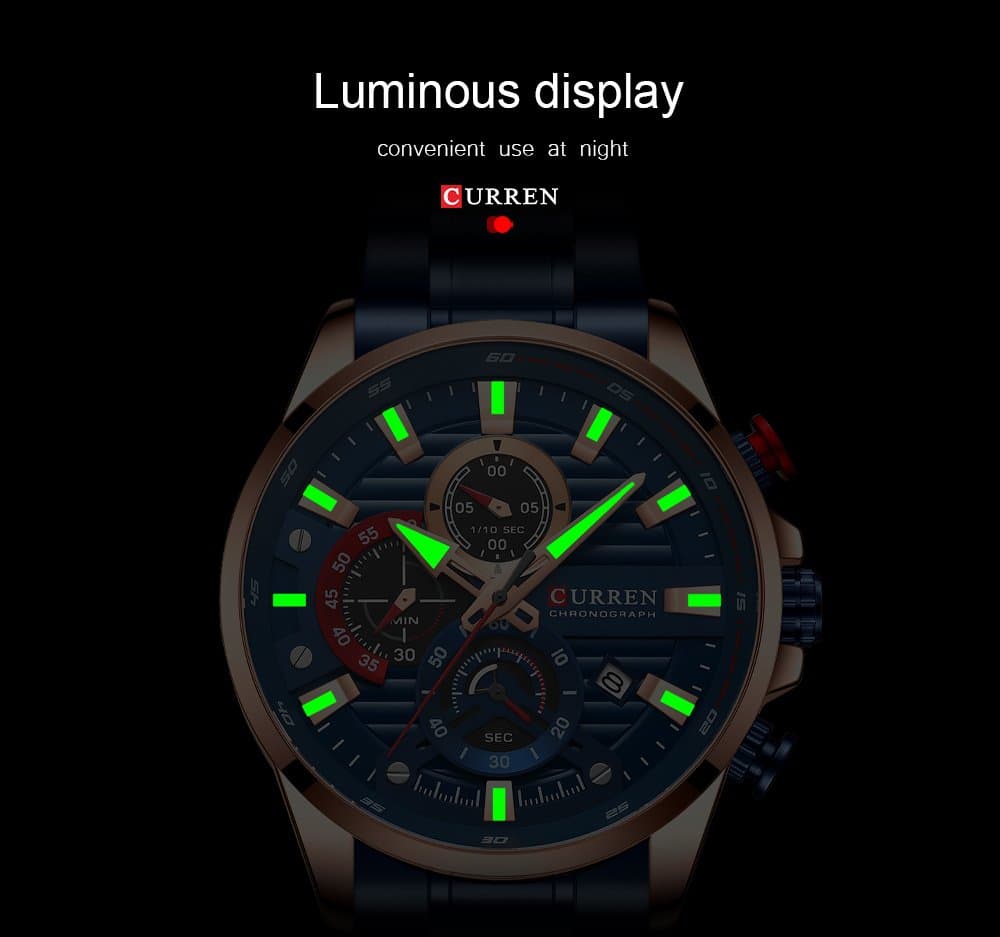 Reloj Curren +Punzón extractor