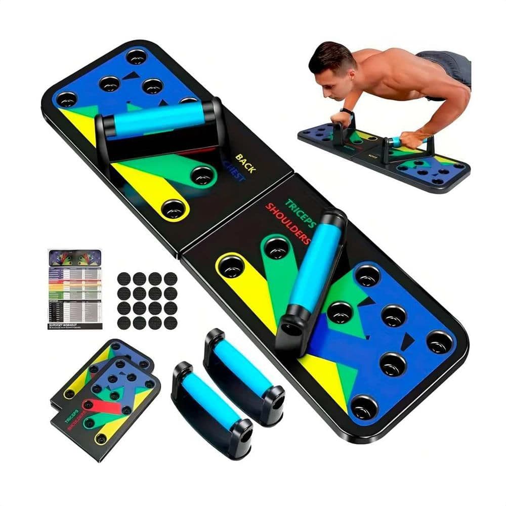 Tabla multifuncional para flexiones (push-up board)
