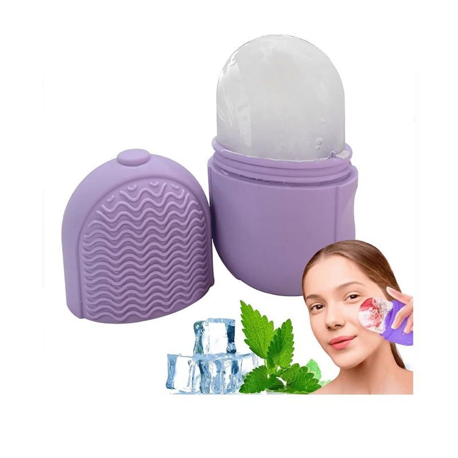 MOLDE SILICONA HIELO FACIAL