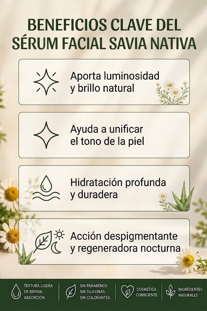 SERUM FACIAL NOCTURNO DESPIGMENTANTE
